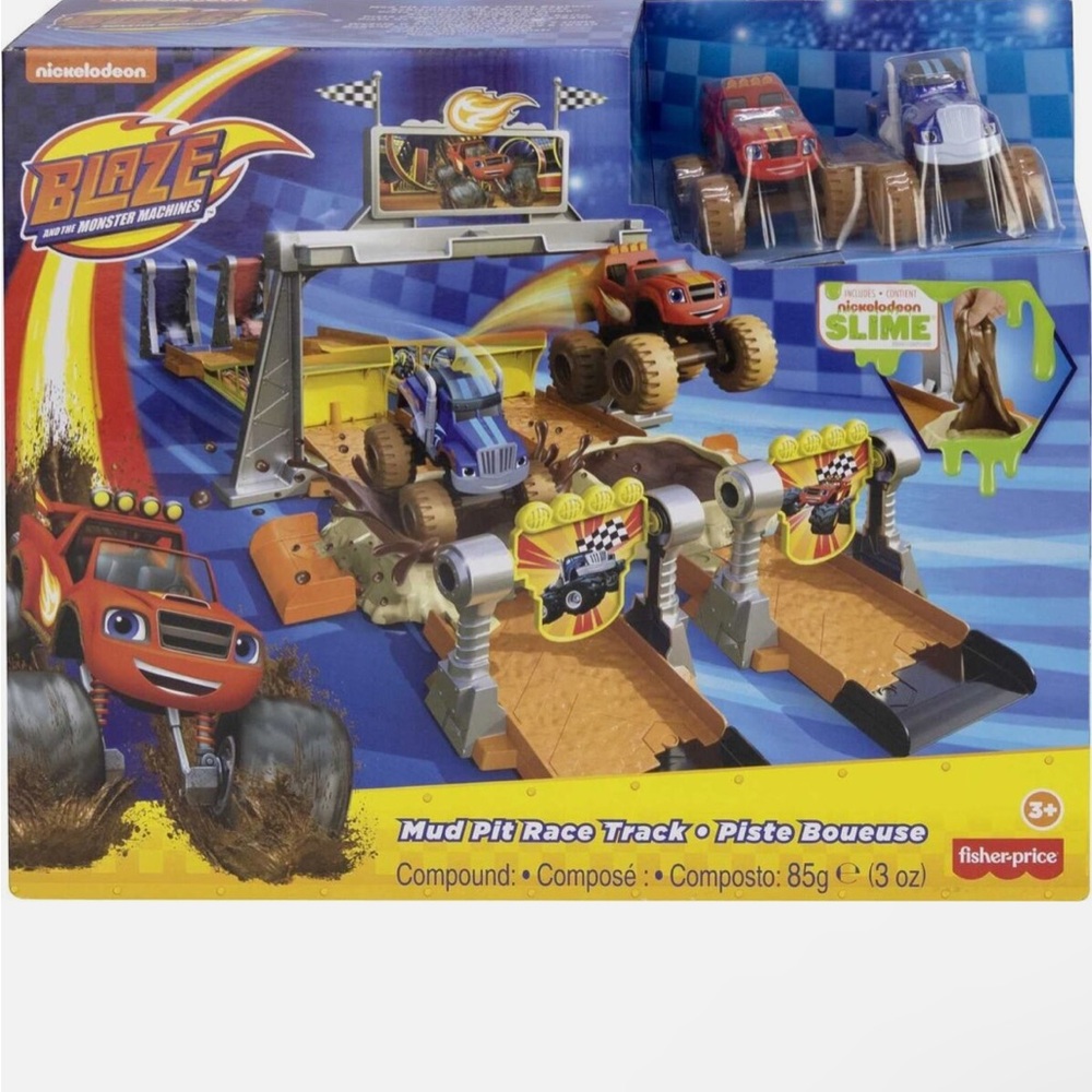 Blaze and The Monster Machines Mud Pit Race Track